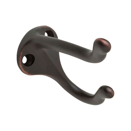 Ives Ives Medium Aged Bronze Aluminum 1-1/4 in. L Coat/Hat Hook 35 lb 1 pk 571A716